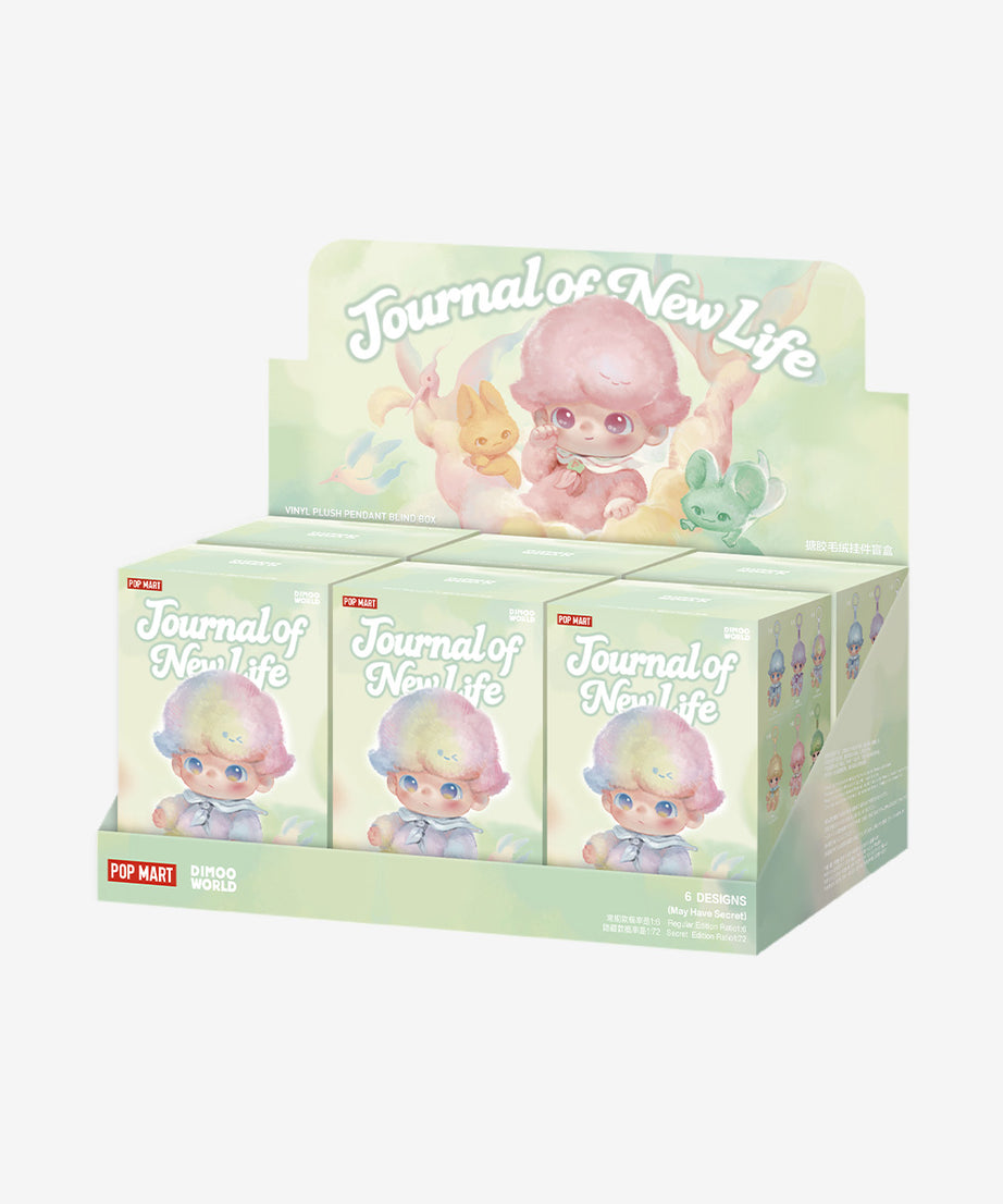 Pop Mart - Originele DIMOO Journal of New Life Serie Vinyl Pluche Pop Verrassing Blinde Doos