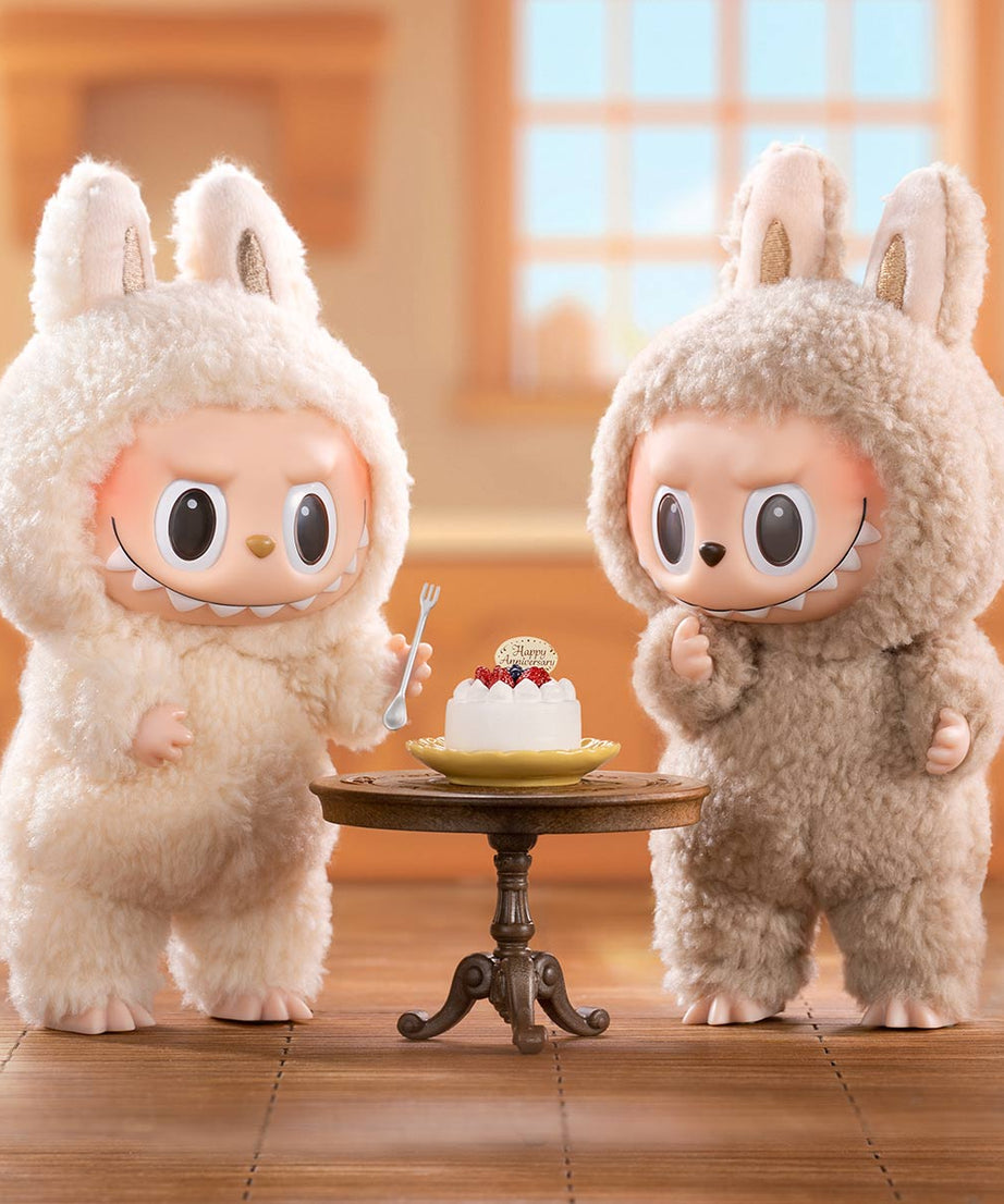 Pop Mart - Originele Labubu DE MONSTERS: Spannende Macaron Vinyl Pluche Pop Verrassingsblinddoos