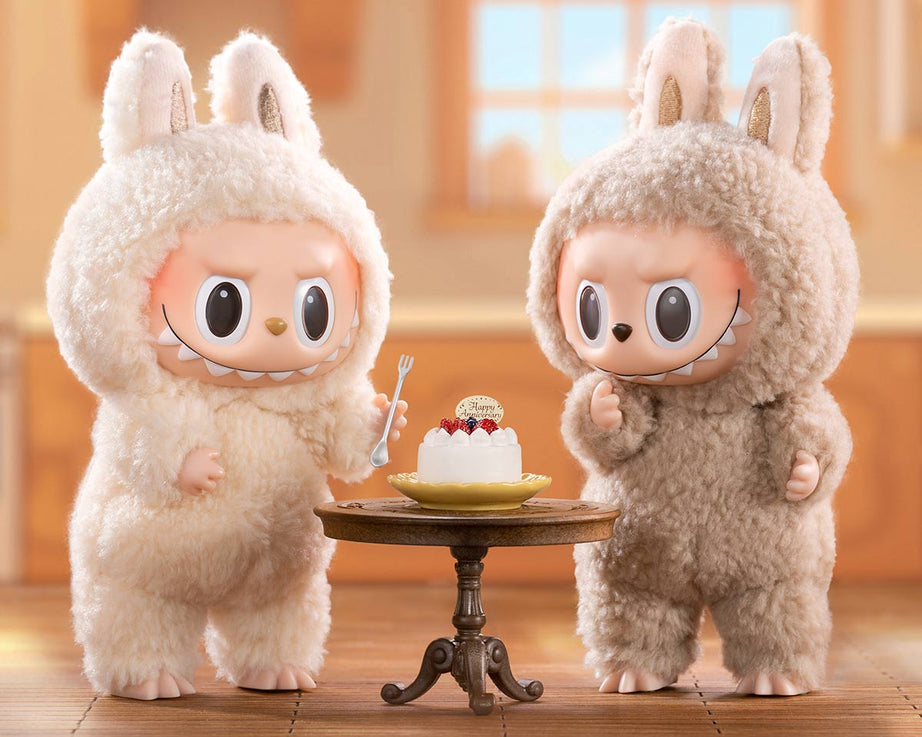 Pop Mart - Originele Labubu DE MONSTERS: Spannende Macaron Vinyl Pluche Pop Verrassingsblinddoos