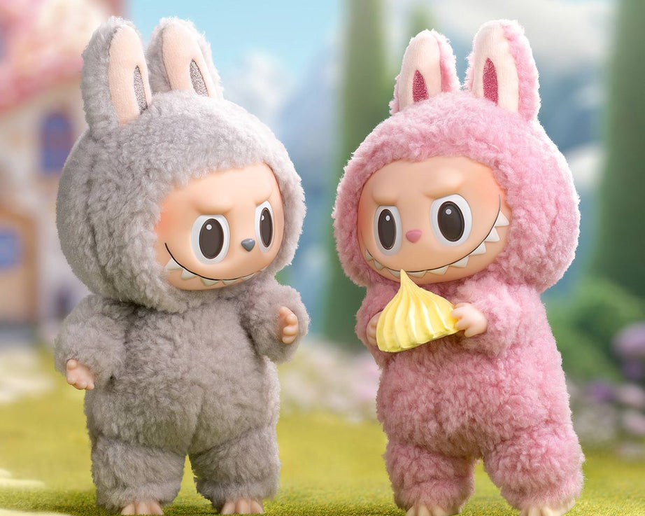 Pop Mart - Originele Labubu DE MONSTERS: Spannende Macaron Vinyl Pluche Pop Verrassingsblinddoos