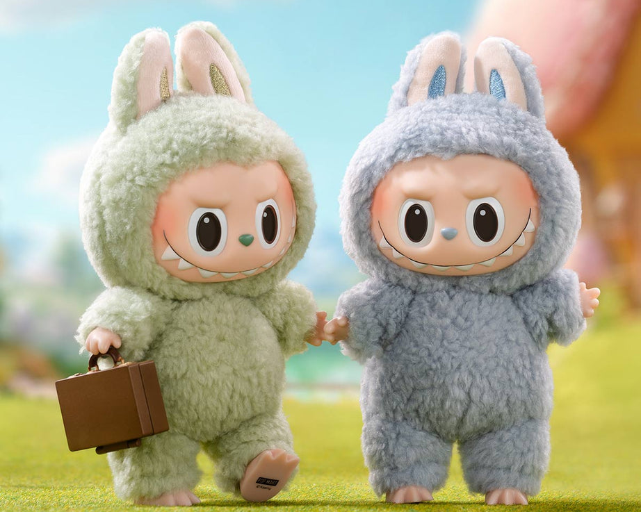 Pop Mart - Originele Labubu DE MONSTERS: Spannende Macaron Vinyl Pluche Pop Verrassingsblinddoos