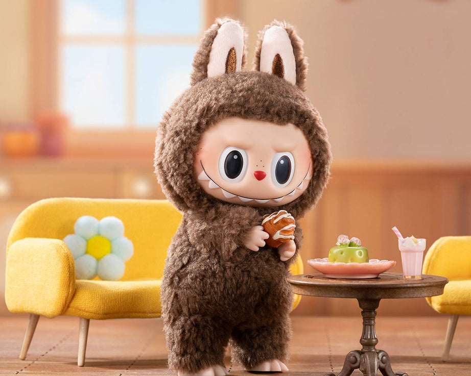 Pop Mart - Originele Labubu DE MONSTERS: Spannende Macaron Vinyl Pluche Pop Verrassingsblinddoos