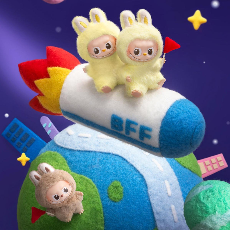 Pop Mart - Originele The Monsters Speld Voor Liefde Pluche Sleutelhanger N-Z