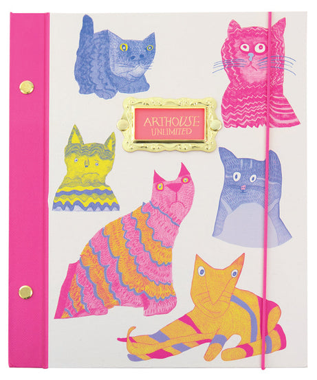 Portico Designs - Arthouse Unlimited Miaow A5 Stevige Omslag Dagboek