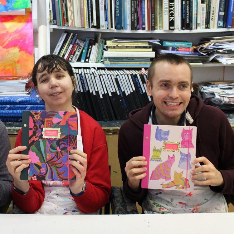 Portico Designs - Arthouse Unlimited Miaow A5 Stevige Omslag Dagboek