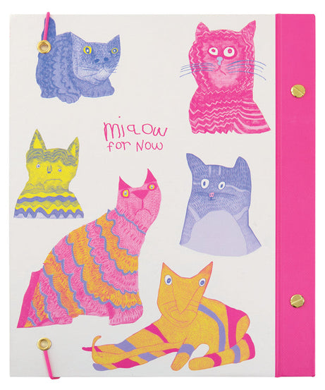 Portico Designs - Arthouse Unlimited Miaow A5 Stevige Omslag Dagboek