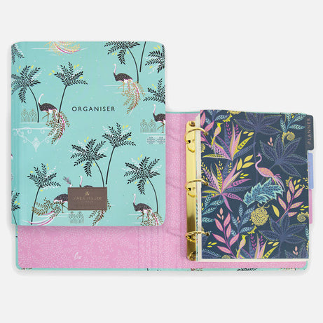 Portico Designs - Sara Miller: Struisvogel en Palmbomen Organizer Agenda