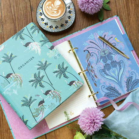 Portico Designs - Sara Miller: Struisvogel en Palmbomen Organizer Agenda