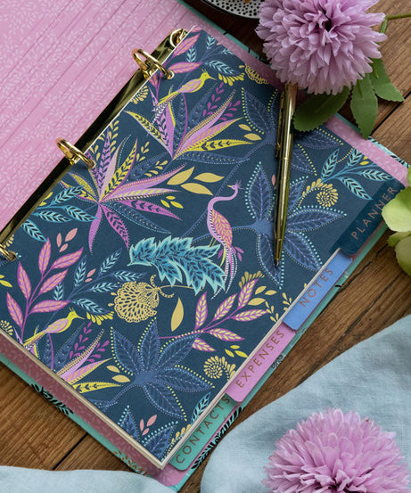 Portico Designs - Sara Miller: Devekuşu ve Palmiyeler Organizer Ajanda