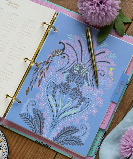 Portico Designs - Sara Miller: Devekuşu ve Palmiyeler Organizer Ajanda