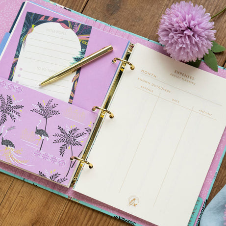 Portico Designs - Sara Miller: Struisvogel en Palmbomen Organizer Agenda