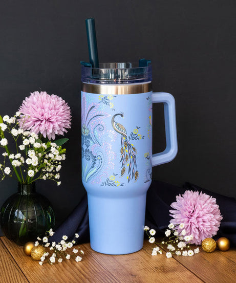 Portico Designs - Sara Miller: Savannah 115ML Drinkfles met Rietje