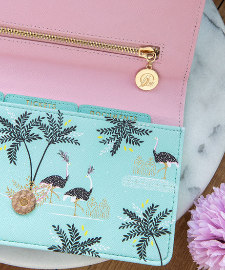 Portico Designs - Sara Miller: Savannah Reis- en Multifunctionele Portemonnee