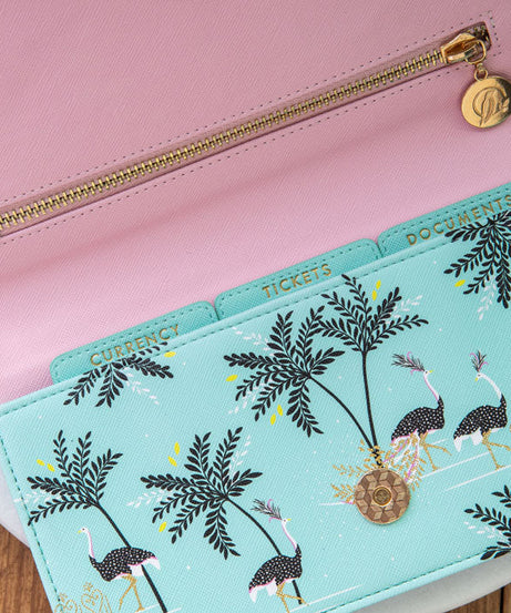 Portico Designs - Sara Miller: Savannah Reis- en Multifunctionele Portemonnee