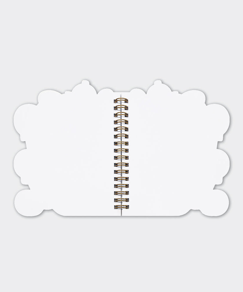 Rachel Ellen - Notitieboek met draadomslag in de vorm van een gevlekte hond