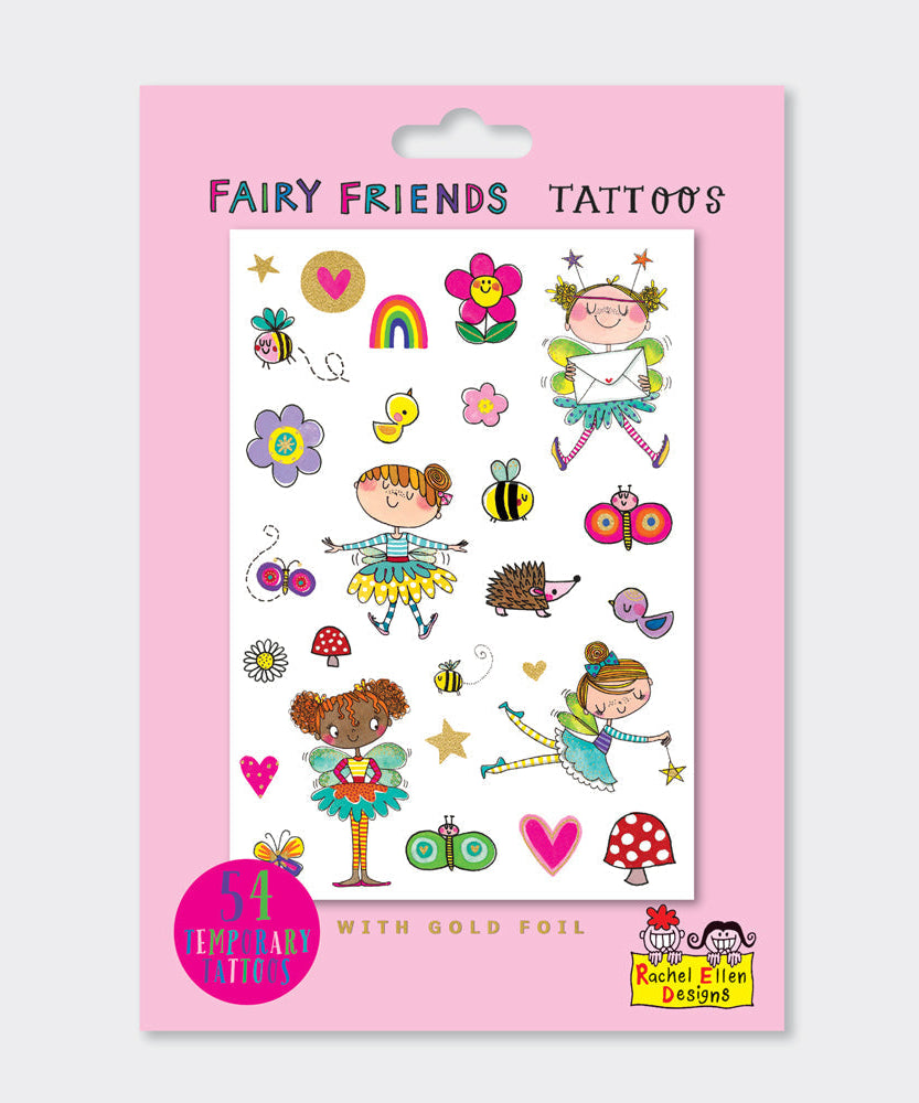 Rachel Ellen - Fairy Friends Kinderen Tijdelijke Tatoeages