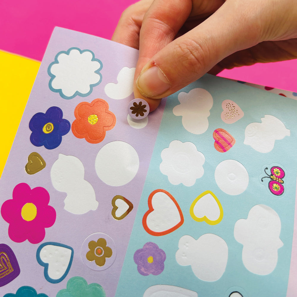 Rachel Ellen - Grl Pwr Sticker Scene Kleur- en Activiteitenboek