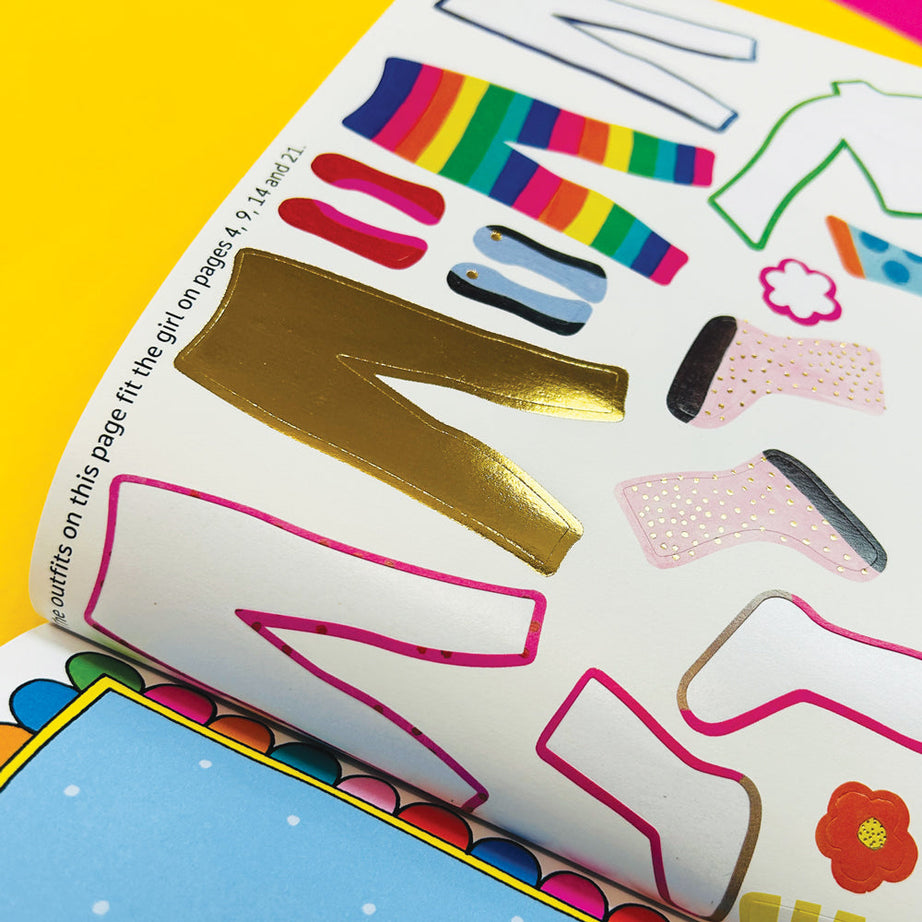 Rachel Ellen - Grl Pwr Sticker Scene Kleur- en Activiteitenboek