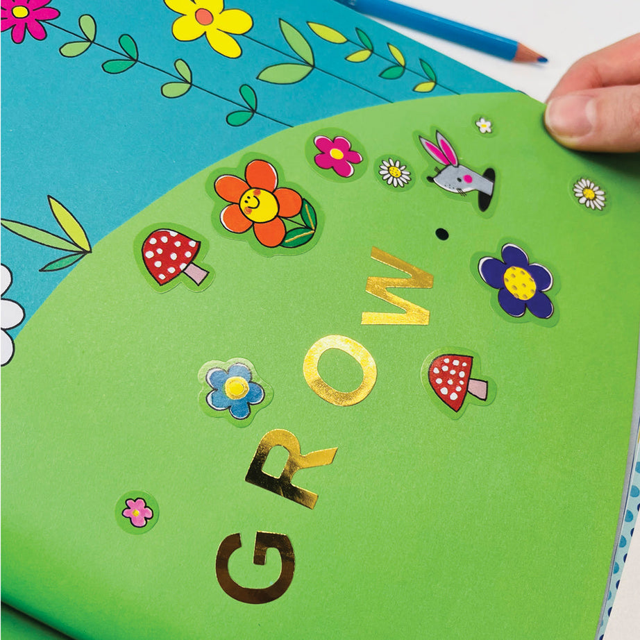 Rachel Ellen - Love Our Planet Sticker Scene Kleur- en Activiteitenboek