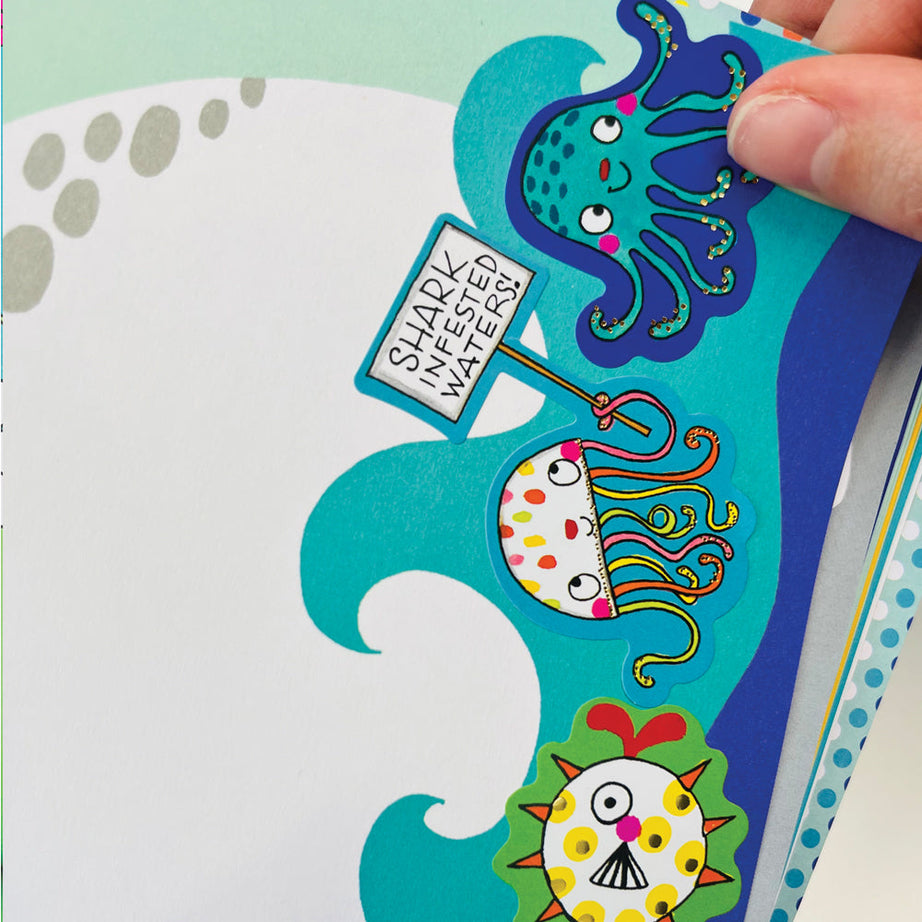Rachel Ellen - Love Our Planet Sticker Scene Kleur- en Activiteitenboek