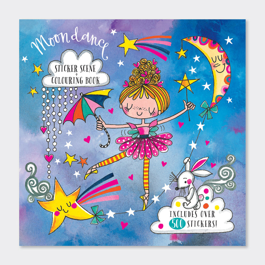 Rachel Ellen - Moondance Sticker Scene Schilderen en Activiteitenboek