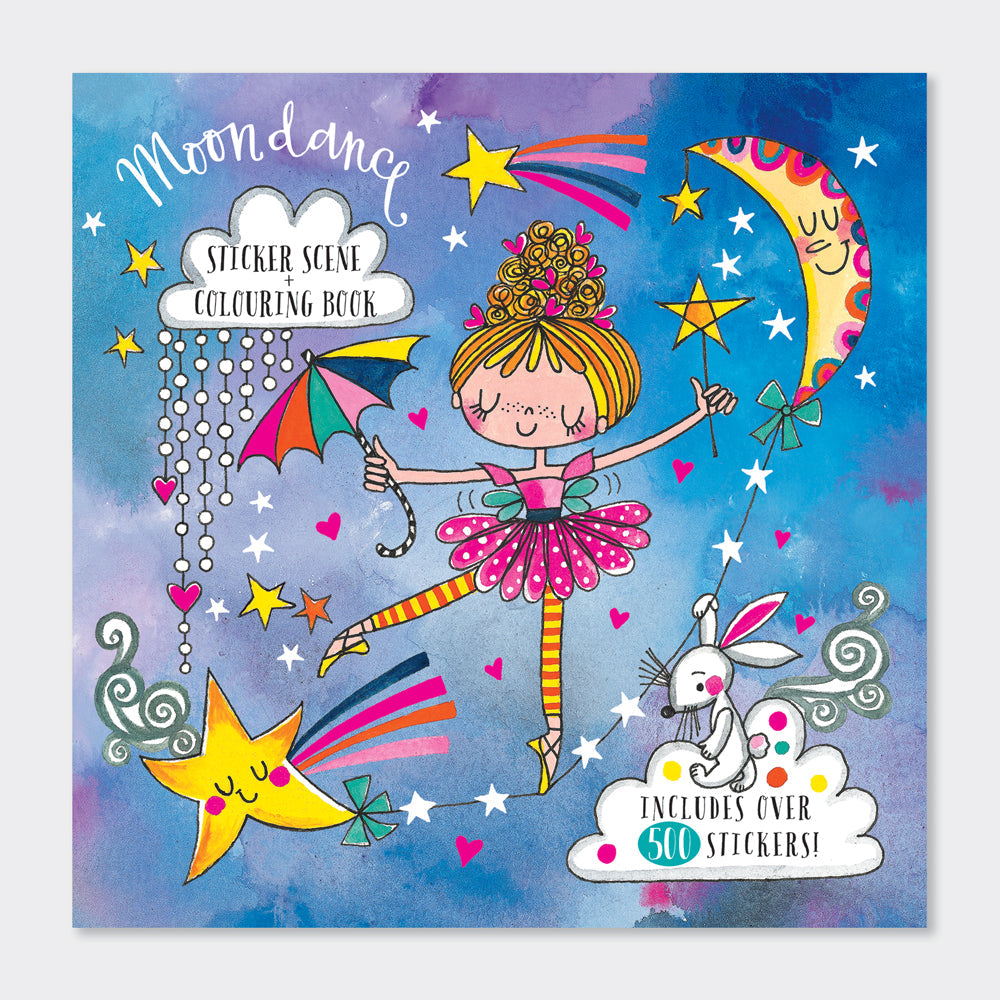 Rachel Ellen - Moondance Sticker Scene Schilderen en Activiteitenboek