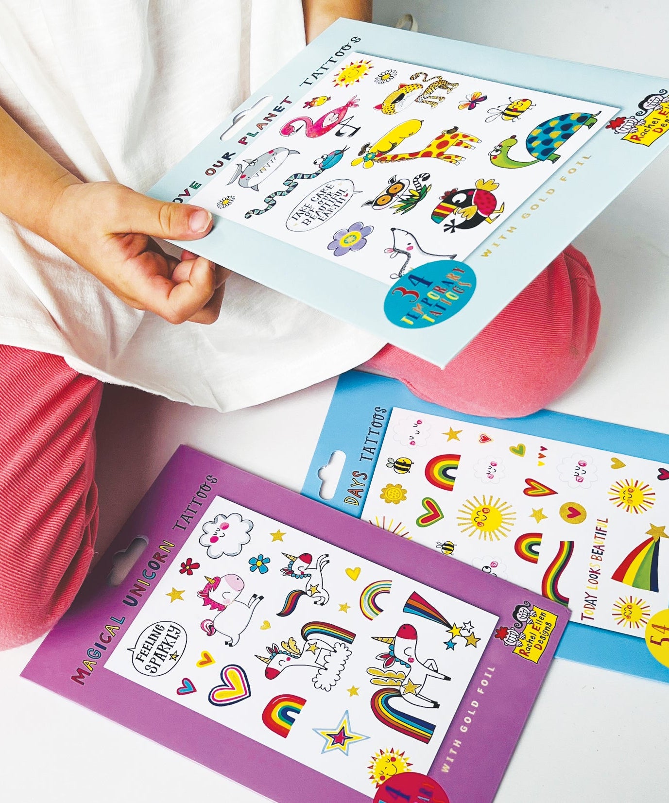 Rachel Ellen - Spooky Halloween Kind Tijdelijke Tatoeages