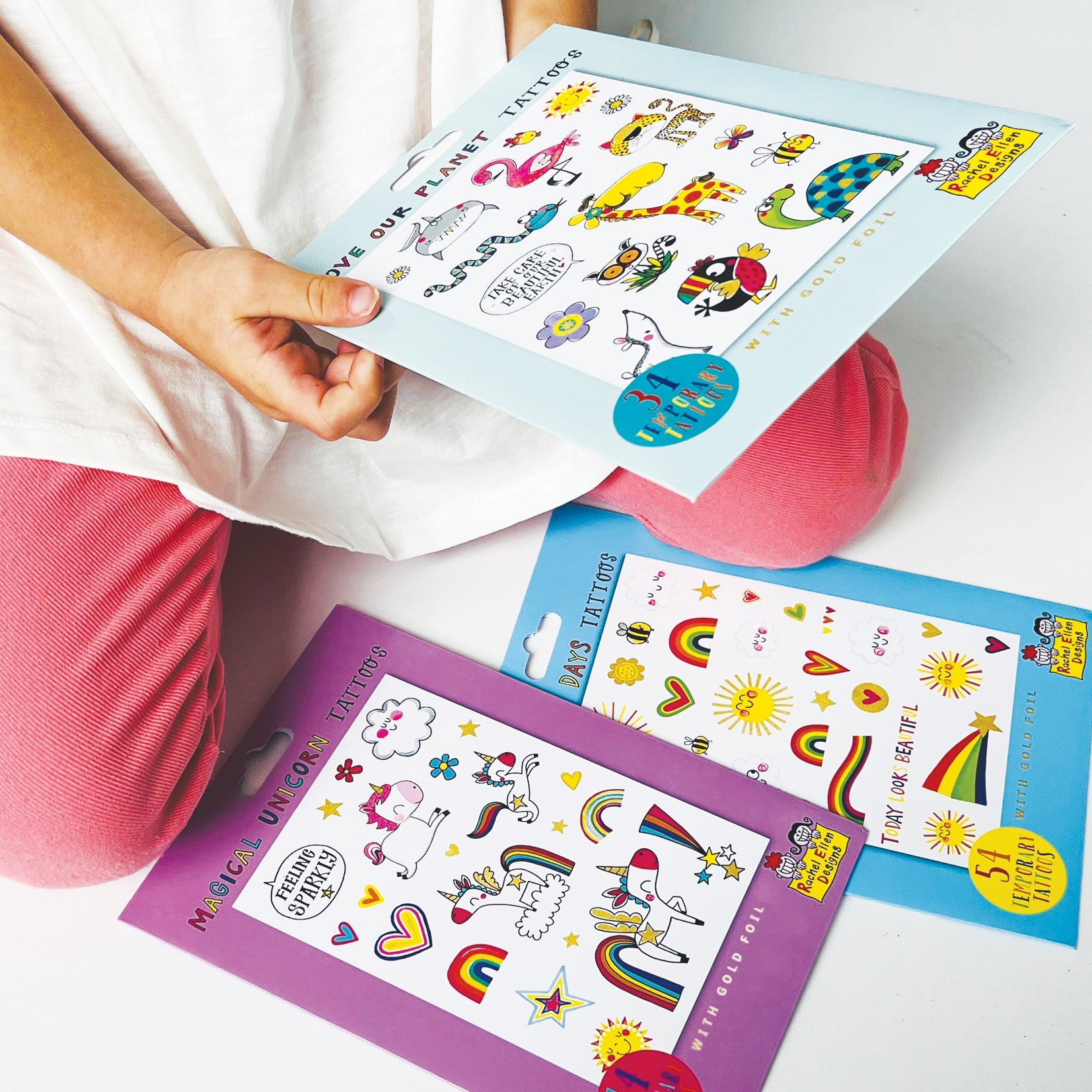 Rachel Ellen - Spooky Halloween Kind Tijdelijke Tatoeages