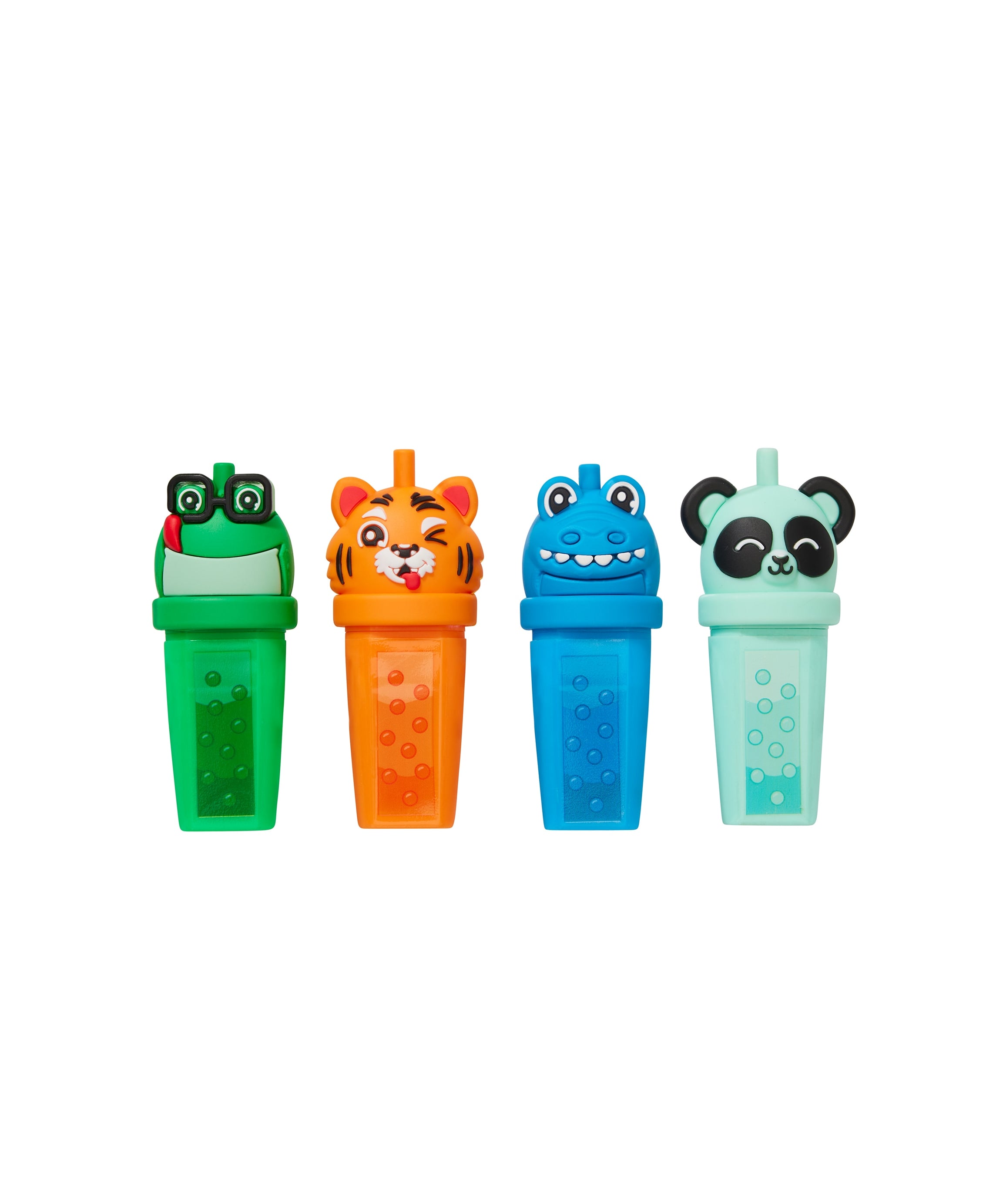 Smiggle - Bubble Time Fosforlu markeerstift 4-delige pen set