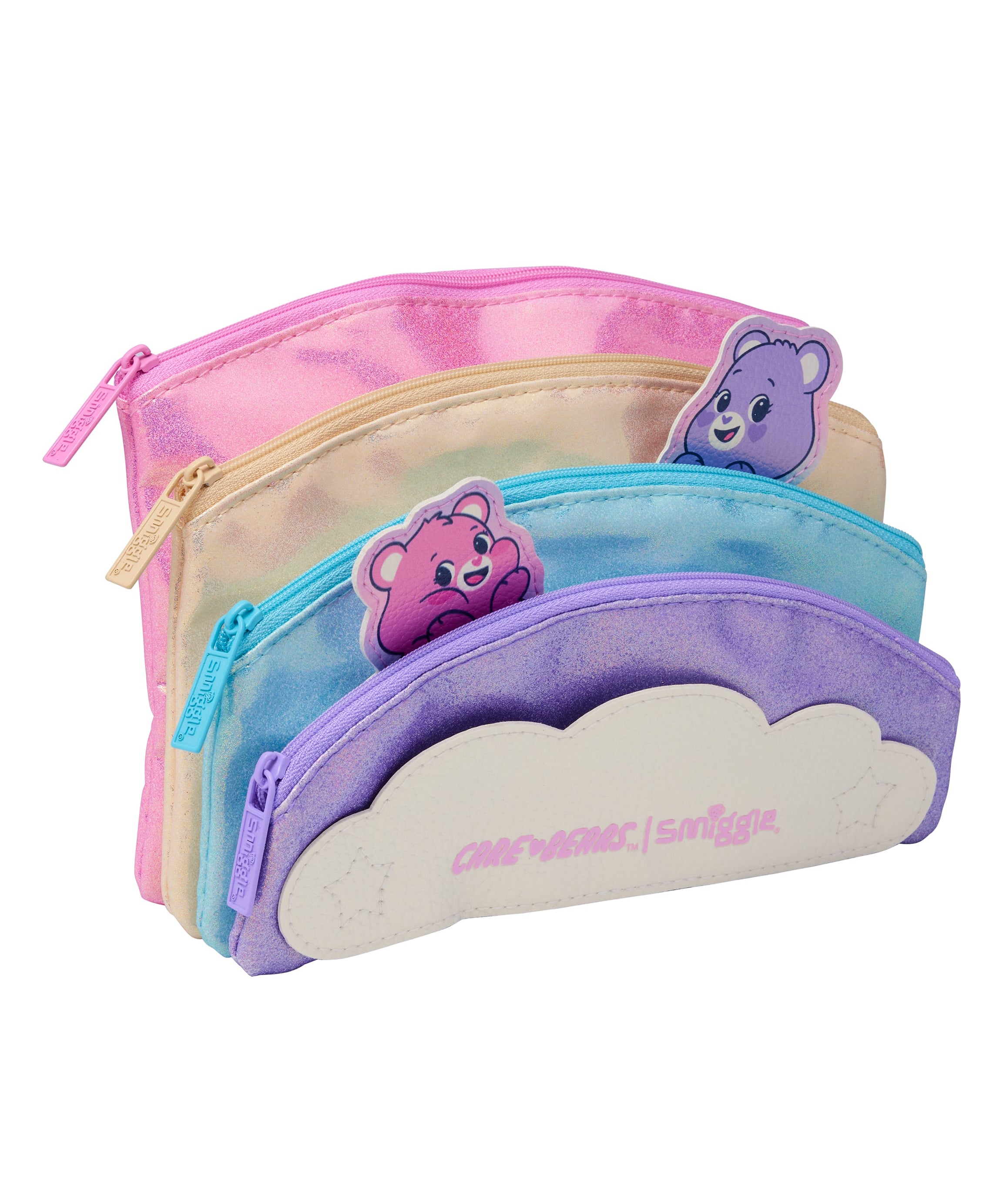 Smiggle - Care Bears Pennenzak met Veel Vakken