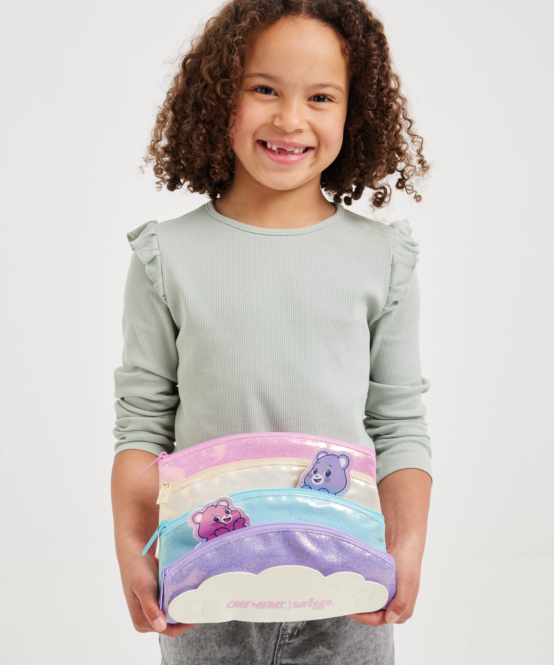 Smiggle - Care Bears Pennenzak met Veel Vakken