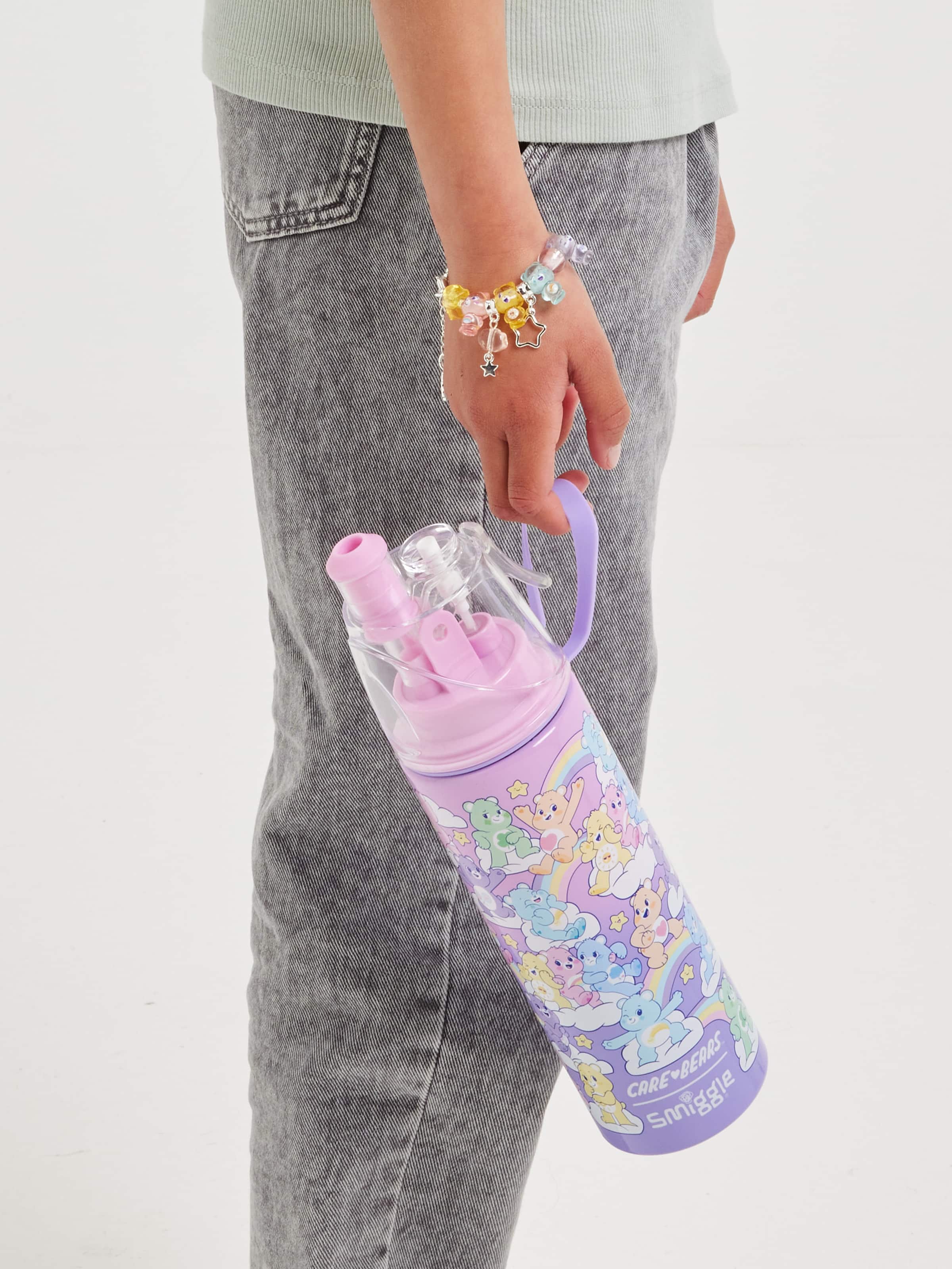 Smiggle - Care Bears Waterverstuiver 500ML Stalen Drinkfles