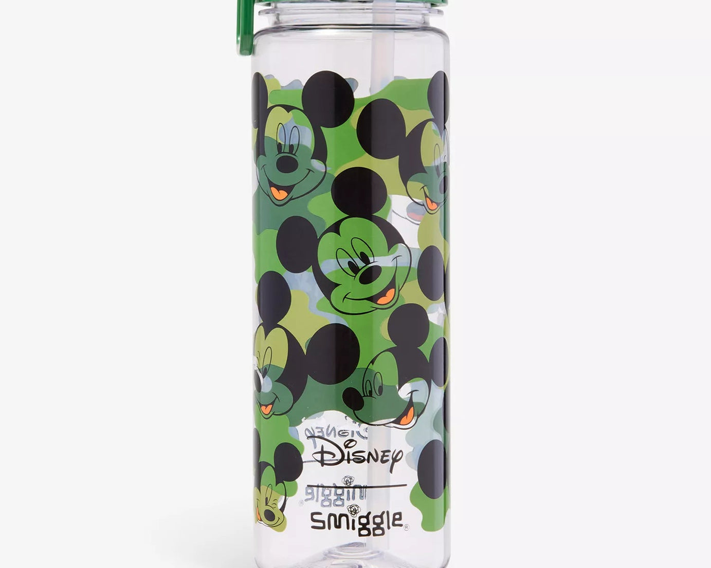 Smiggle - Disney Mickey 650ML Drinkfles met Rietje BPA-vrij