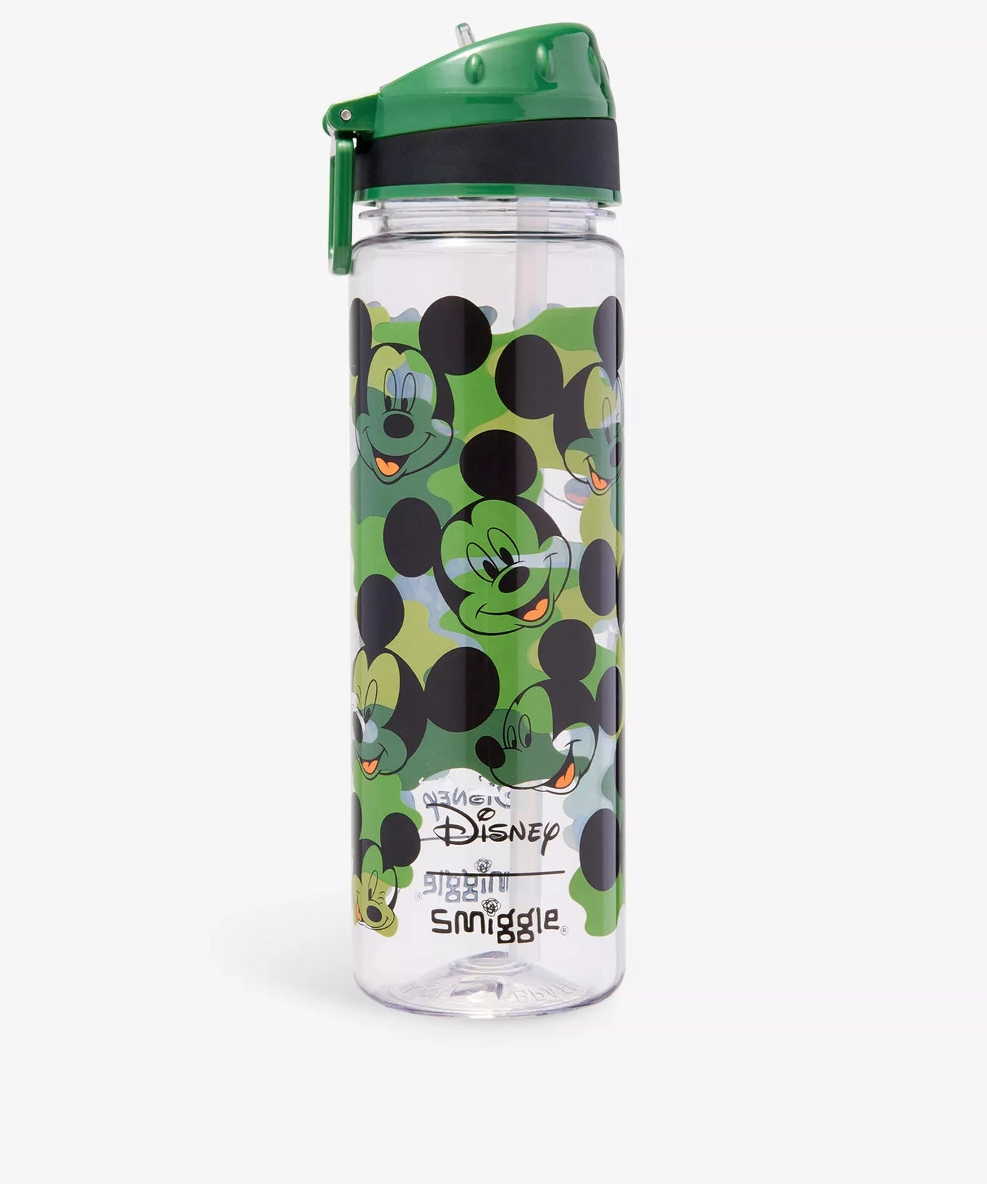 Smiggle - Disney Mickey 650ML Drinkfles met Rietje BPA-vrij