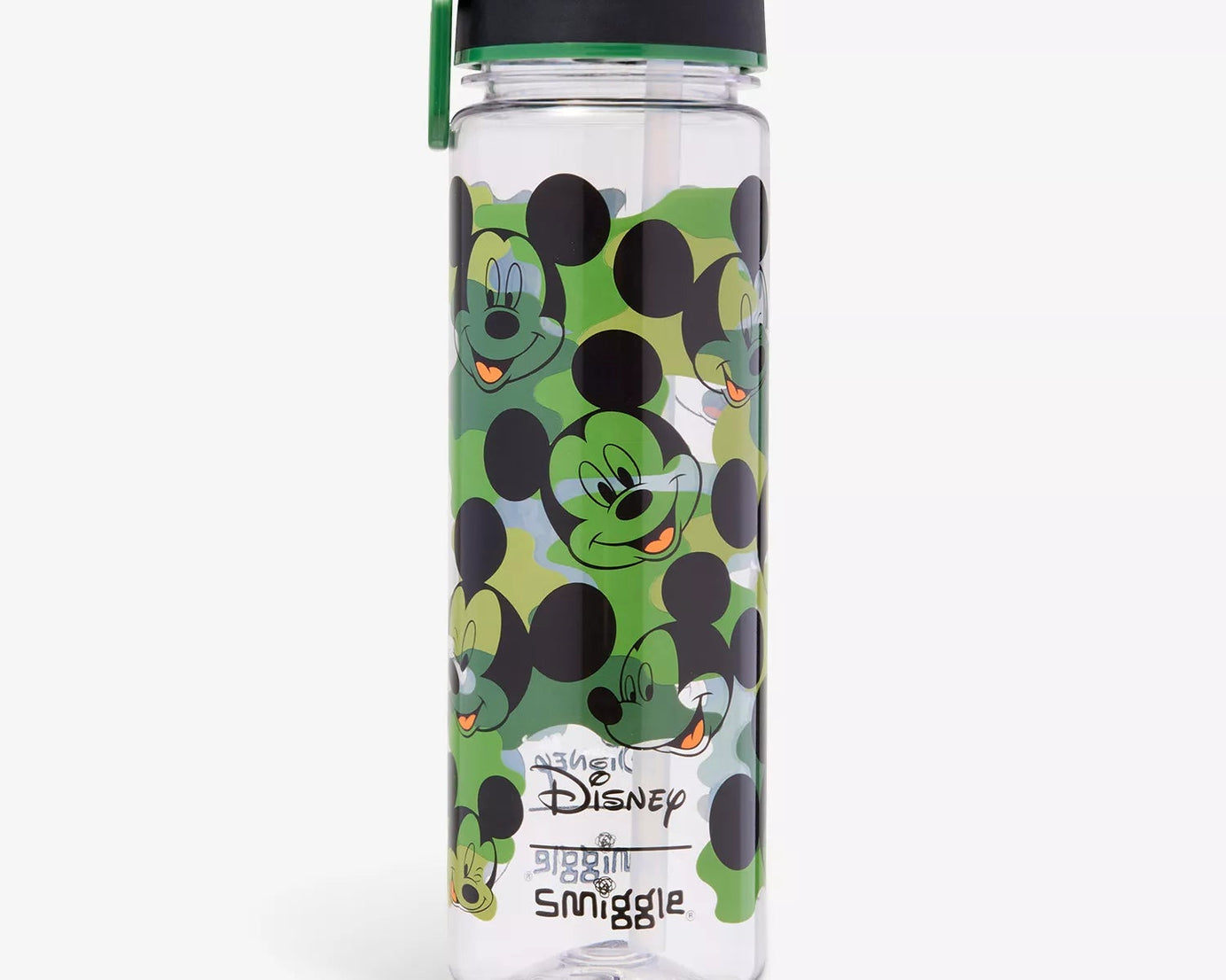 Smiggle - Disney Mickey 650ML Drinkfles met Rietje BPA-vrij