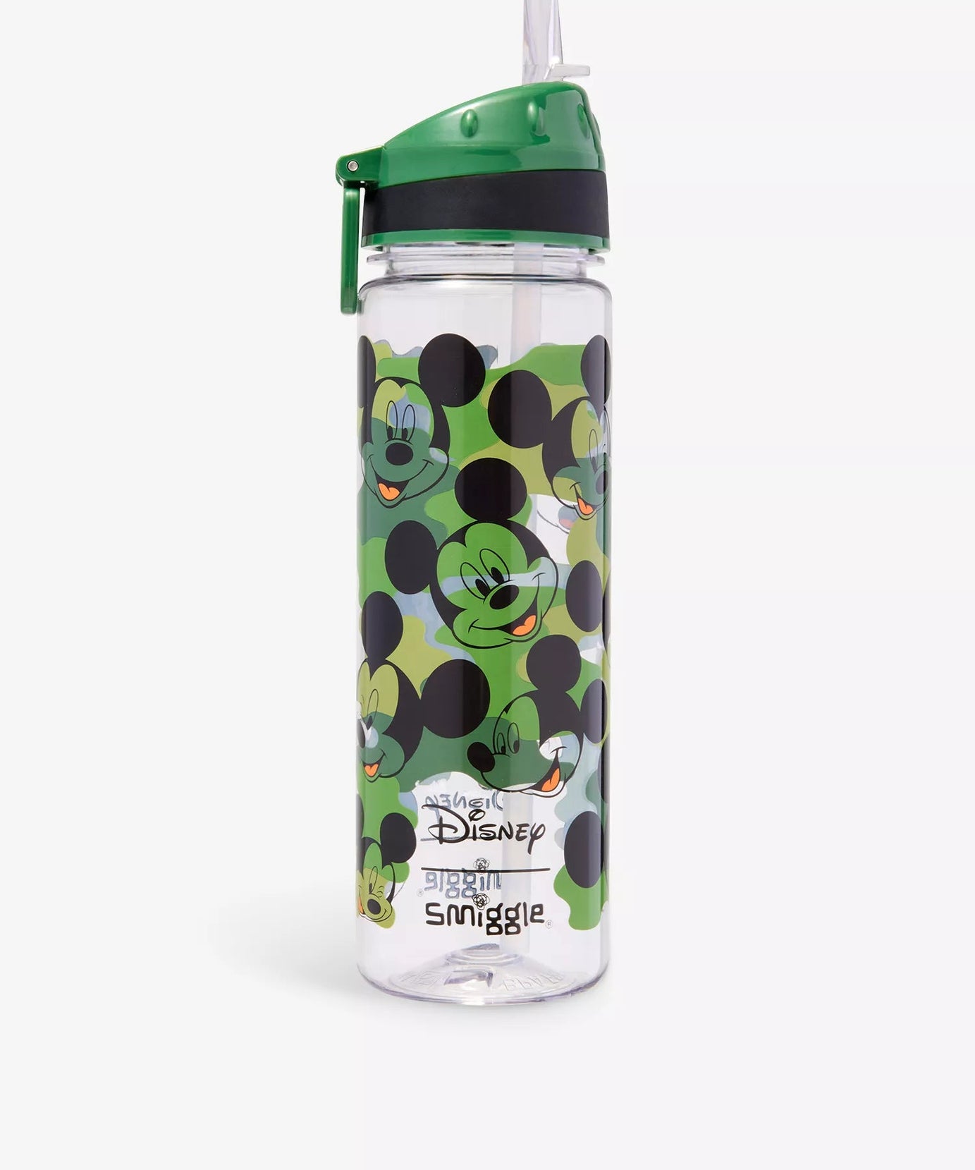 Smiggle - Disney Mickey 650ML Drinkfles met Rietje BPA-vrij