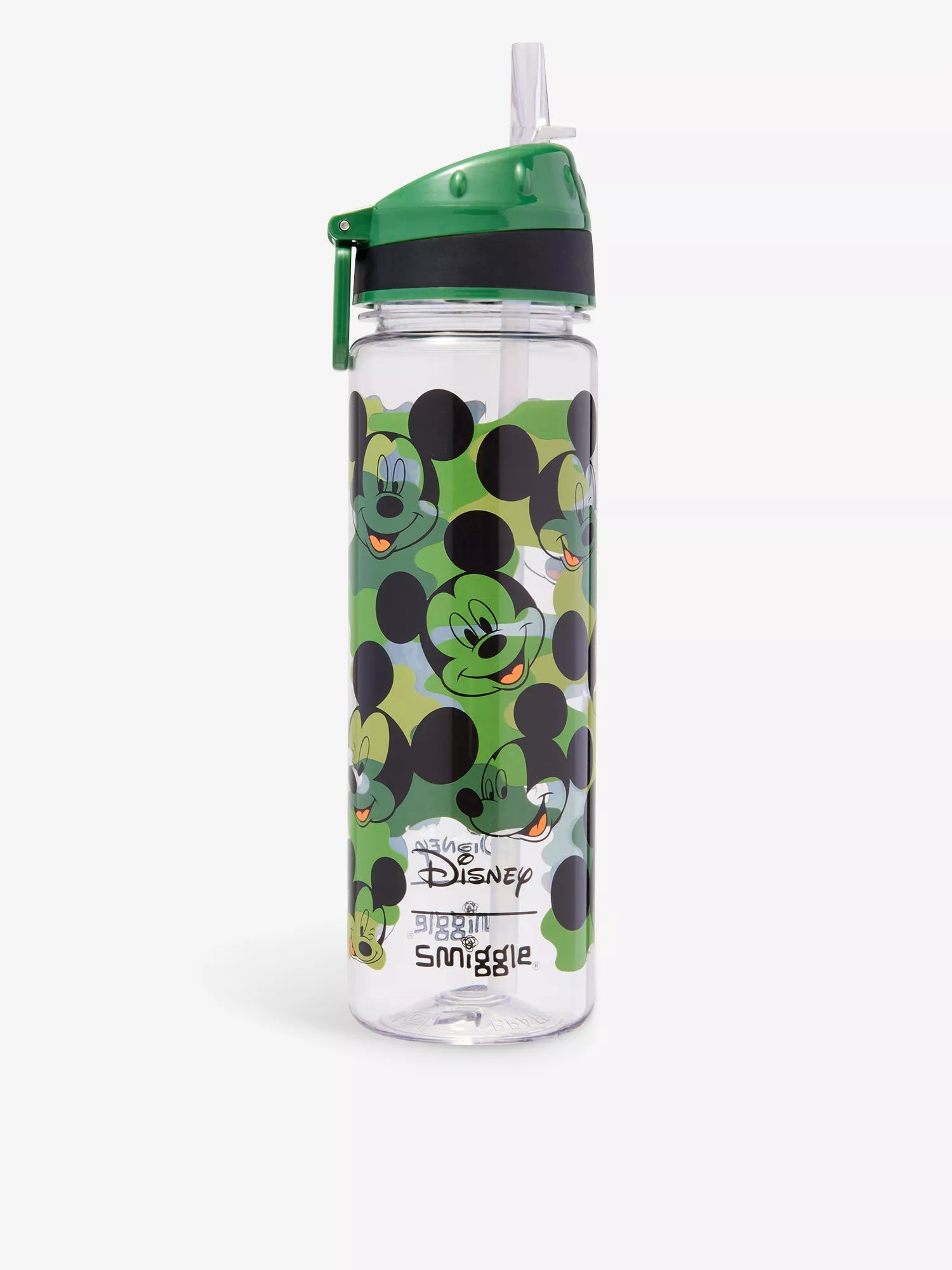 Smiggle - Disney Mickey 650ML Drinkfles met Rietje BPA-vrij