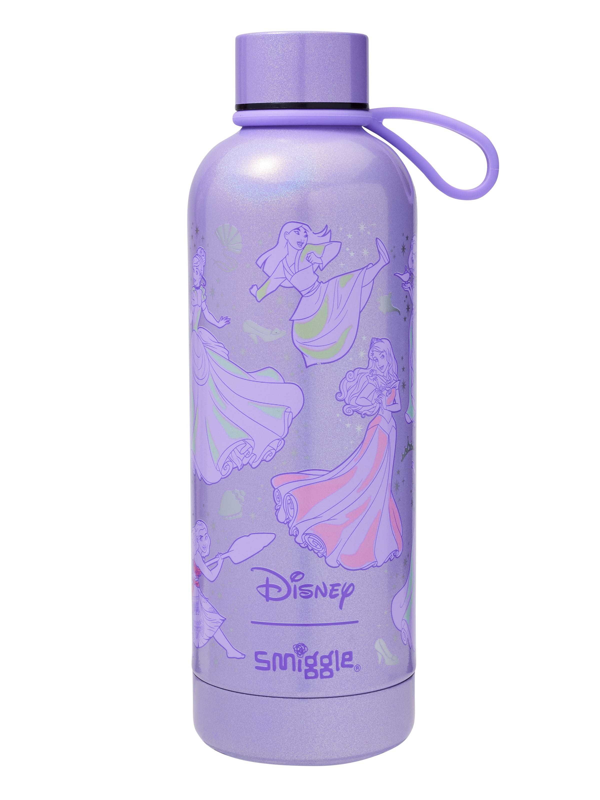 Smiggle - Disney Prenses Yalıtımlı Paslanmaz Çelik Matara - Dinossi