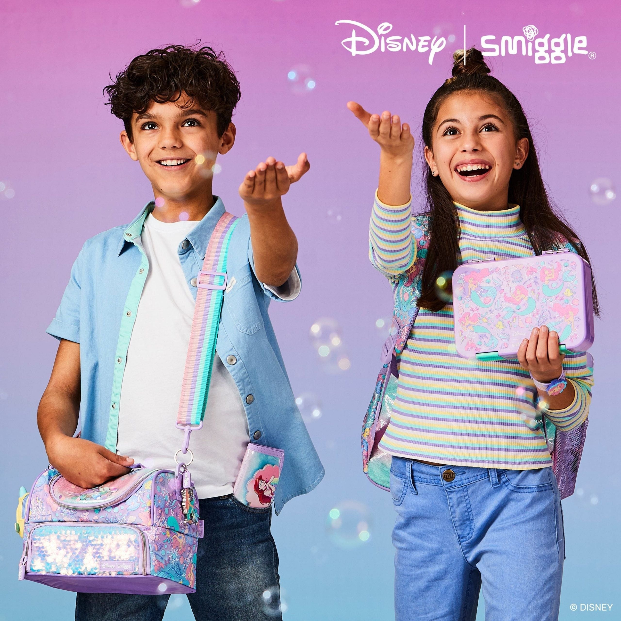 Smiggle - Disney Prinses Middelgrote Bento Lunchbox