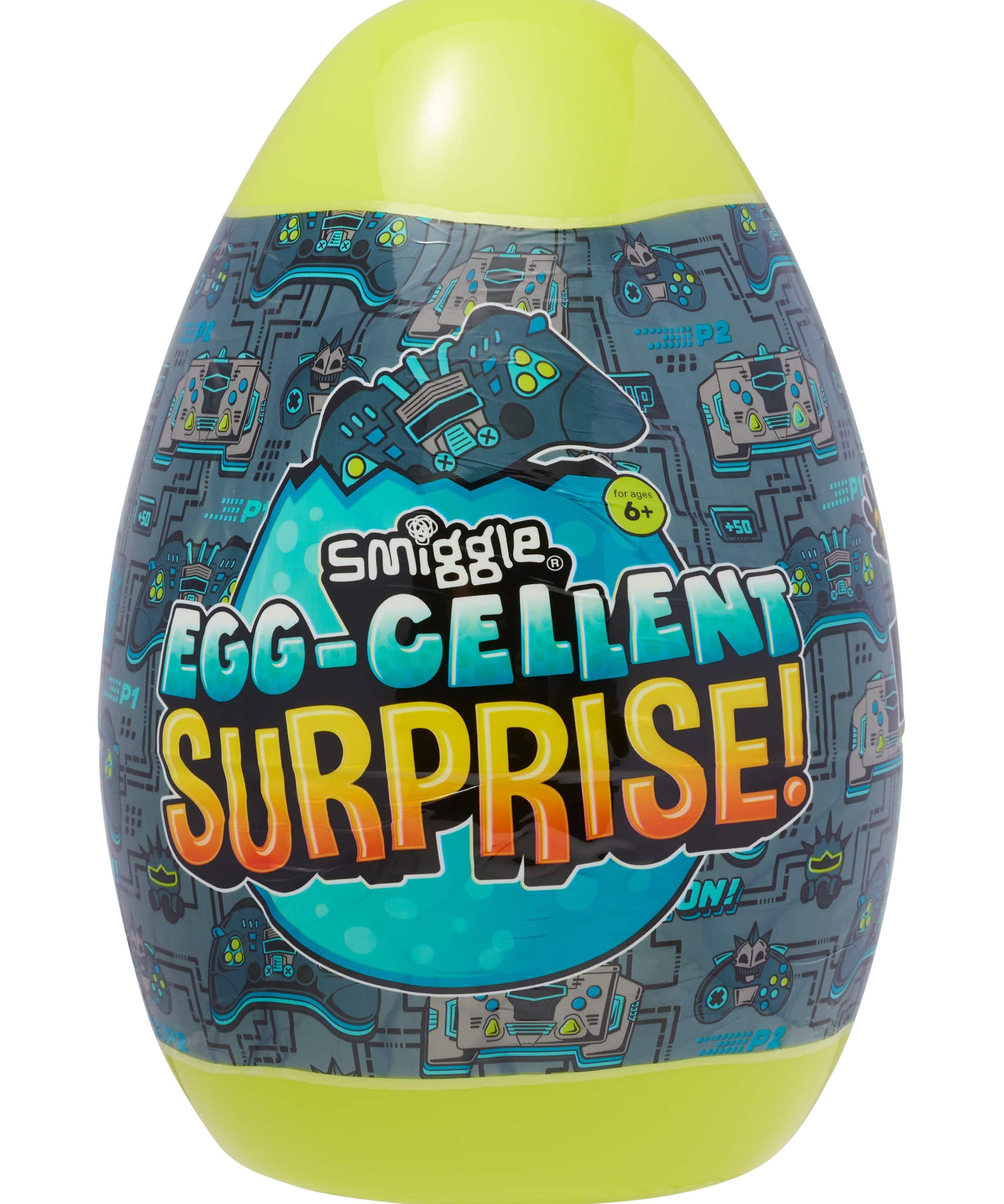 Smiggle - Egg Sürpriz Dev Oyuncak ve Eğlence Paketi - Dinossi