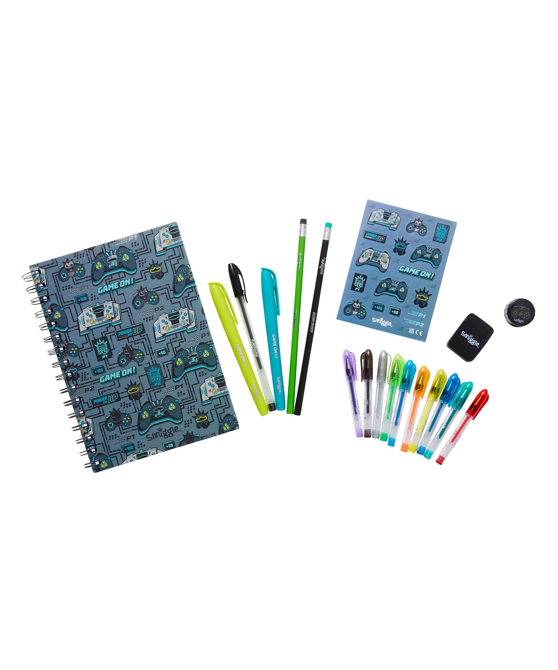 Smiggle - Epic Adventures A5 Essentials Kantoorbenodigdheden Set