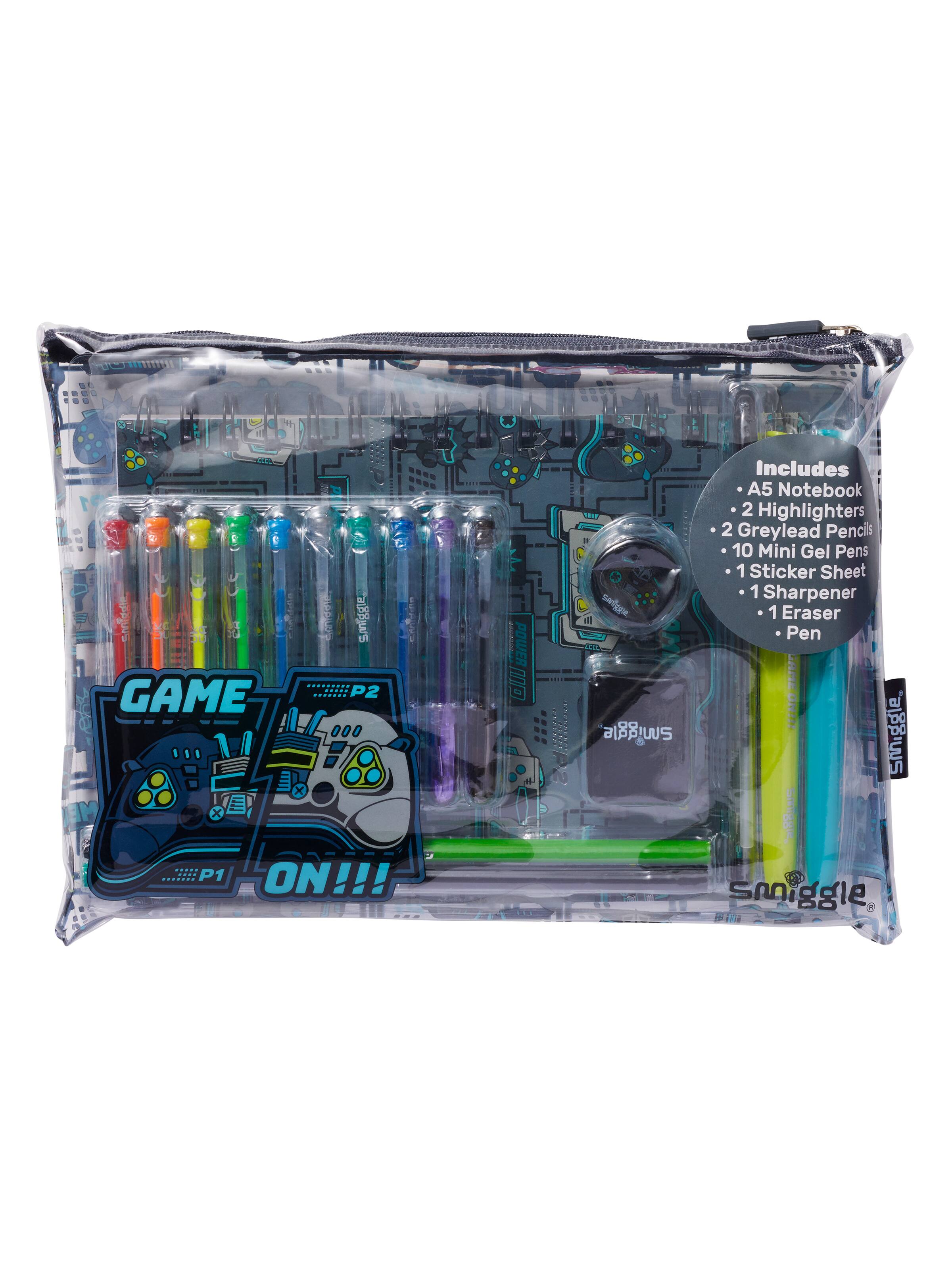 Smiggle - Epic Adventures A5 Essentials Kantoorbenodigdheden Set