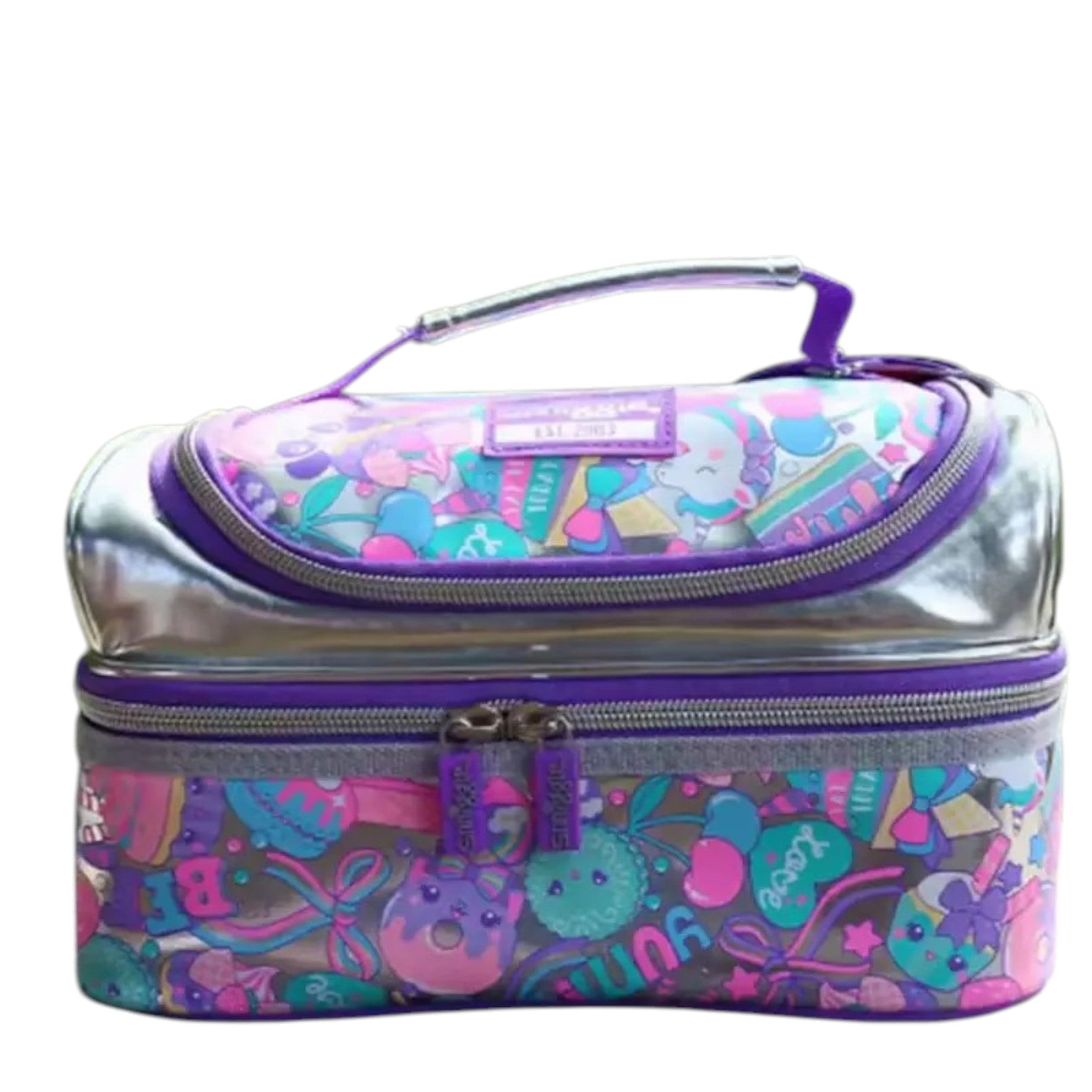 Smiggle - Flashy Sequin Dubbel Laags Lunchtas