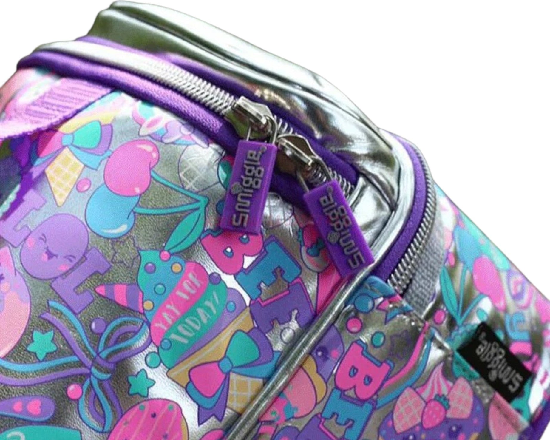 Smiggle - Flashy Sequin Dubbel Laags Lunchtas