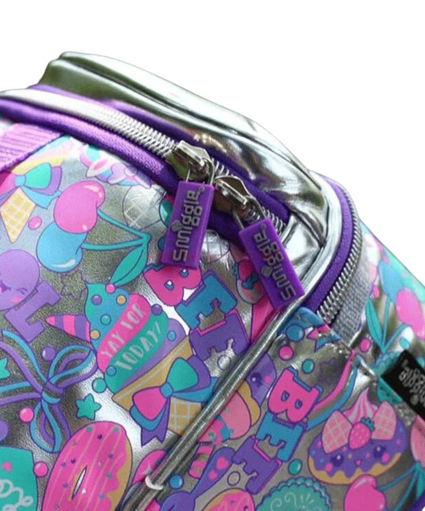 Smiggle - Flashy Sequin Dubbel Laags Lunchtas