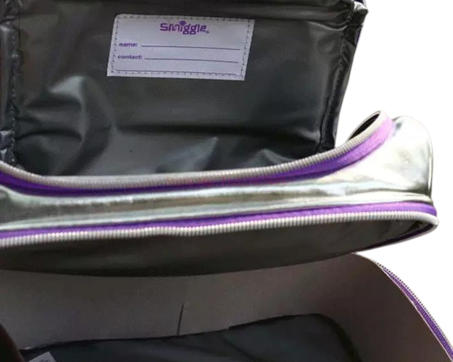 Smiggle - Flashy Sequin Dubbel Laags Lunchtas