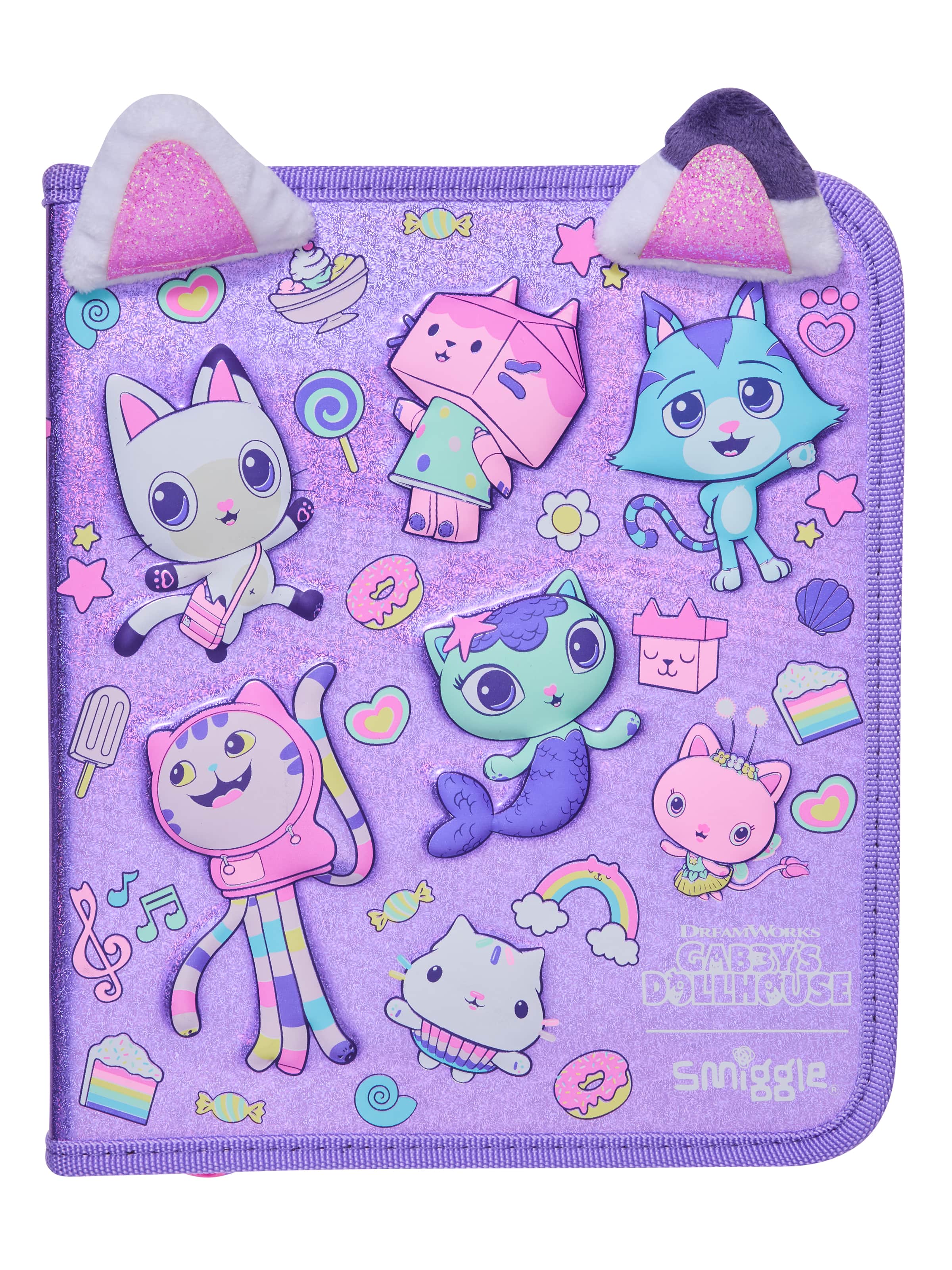 Smiggle - Gabbys Dollhouse Pennenzak en Kantoorbenodigdheden Set