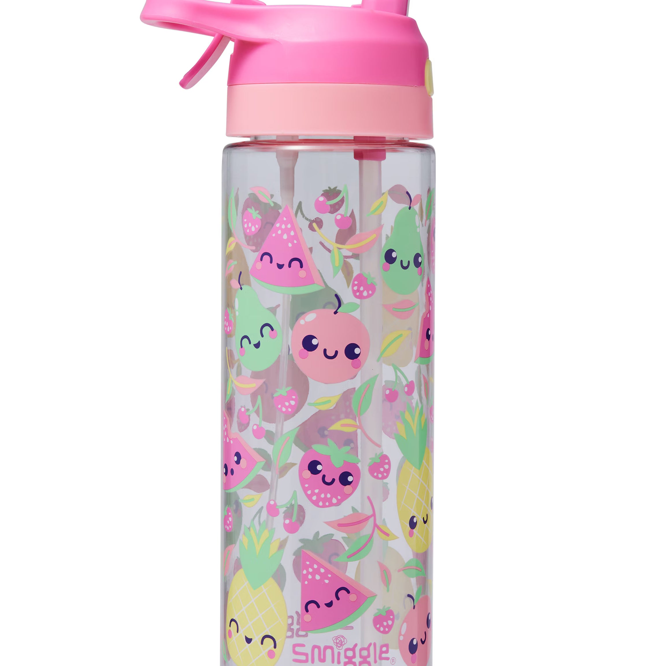 Smiggle - Gush Flip Su Püskürtmeli 700 ML BPAsız Suluk - Dinossi