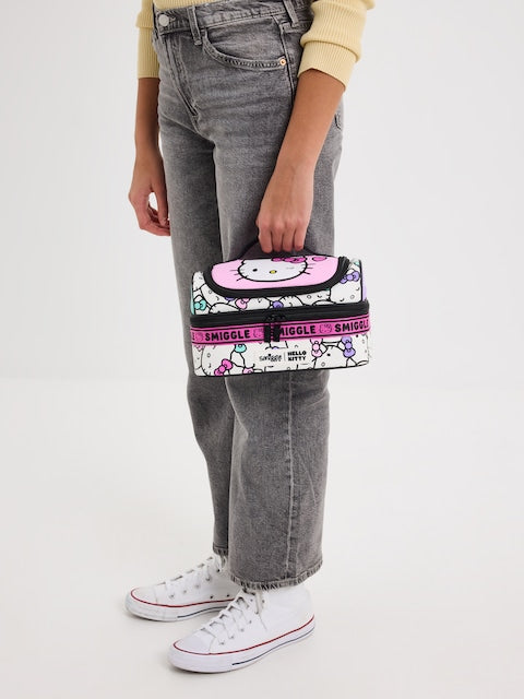 Smiggle - Hello Kitty Dubbele Lunchbox Tas