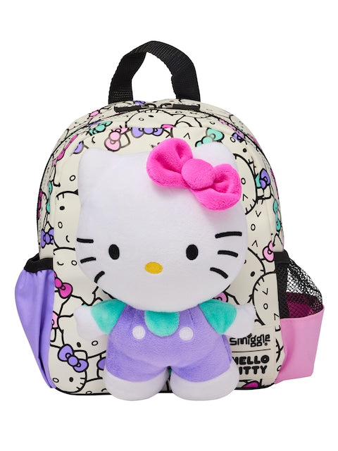 Smiggle - Hello Kitty Afneembare Speelgoed Kleuterschool Rugzak